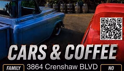 Cars & Coffee at Crenshaw Square