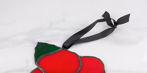 \ud83c\udf3a\u2728 Stained Glass Poppy Light Catcher Workshop \u2728\ud83c\udf3a