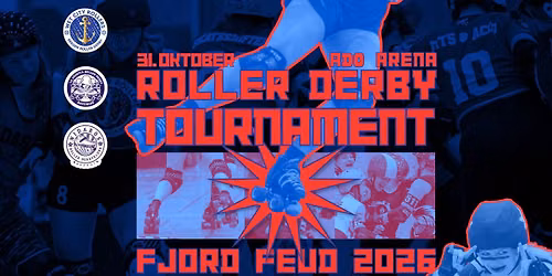 Fjord Feud 2026: Roller Derby Tournament in Bergen