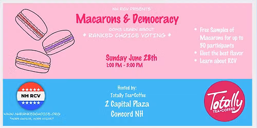 Macarons and Democracy!