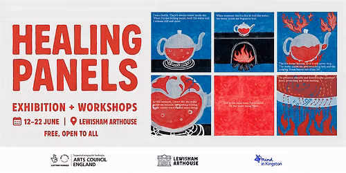Exhibition | Healing Panels:  Co-create Comics as a Self-care Approach