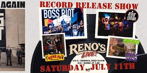 Boss Riot Record Release Show - Here We Go Again