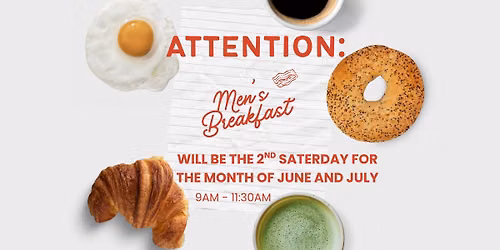 Men's Breakfast June-July