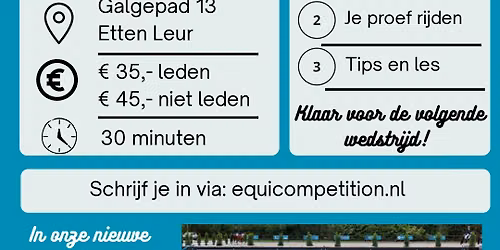 proefgerichte clinic Hans van Bedaf