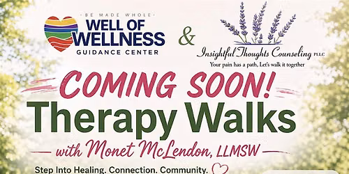 Copy of Therapy Walks with Monet Mclendon