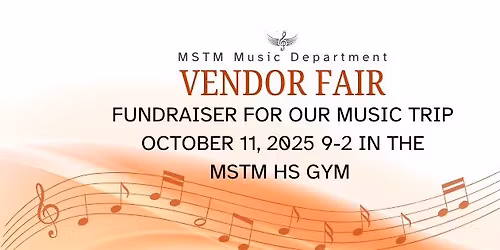 MSTM Music Department Vendor Fair