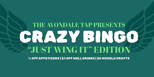 CRAZY BINGO - "Just Wing It" Edition