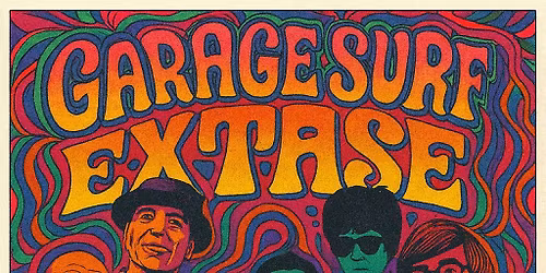 LOS BANDITOS \/ THE SOUND REASONS - garage surf extase live@BLAU