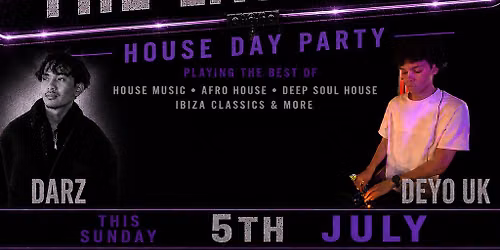 The Last Stop - HOUSE MUSIC DAY PARTY