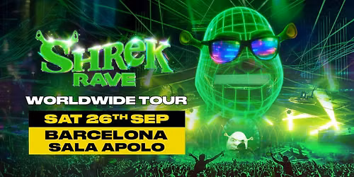 Shrek Rave Is Coming To Barcelona!