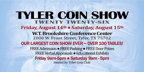 2026 TYLER COIN SHOW