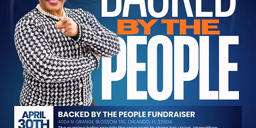 BACKED BY THE PEOPLE FUNDRAISER