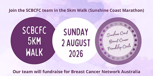 SCBCFC 5km Team Walk Fundraising for Breast Cancer