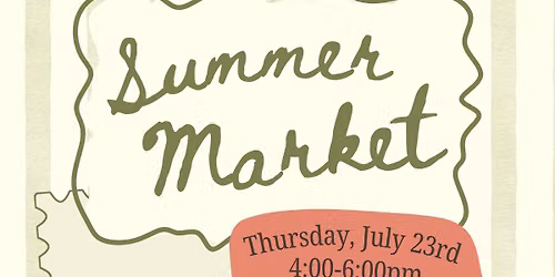 Summer Market Vendor Event