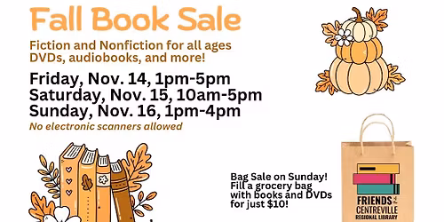 Fall Book Sale
