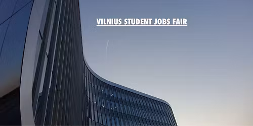 Vilnius Student Jobs Fair