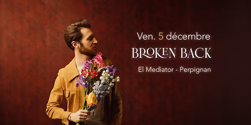 Broken Back - Pop-Folk - 05\/12 - El Mediator - Perpignan