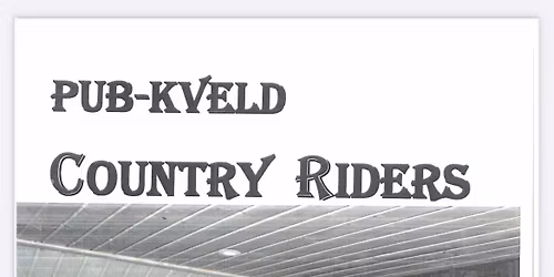 Fin fredag pubkveld med livemusikk av Country Riders