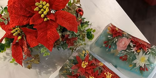 3D jelly art Swiss roll cake art workshop 