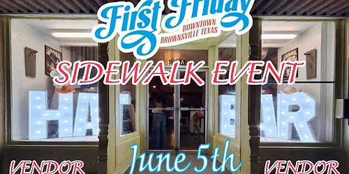 June First Friday Sidewalk Event