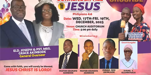 3 day open air crusade