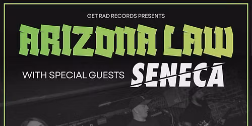 Arizona Law + Seneca + Outlanders @ The Pit And Pendulum, Plymouth 