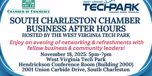 Business After Hours hosted by the West Virginia Tech Park