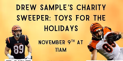 Drew Sample's Toys for the Holidays Charity Sweeper