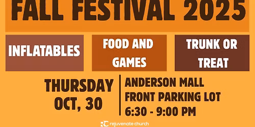 Rejuvenate Church FREE Fall Festival