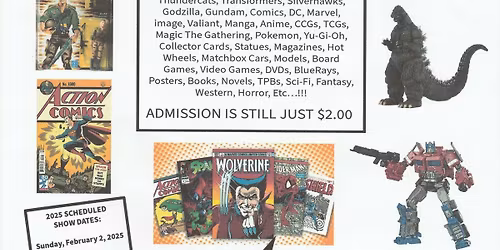 Burnham Bowl Comic and Toy Show