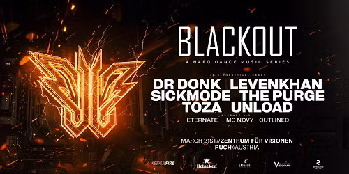 BLACKOUT \u2013 A Hard Dance Music Series