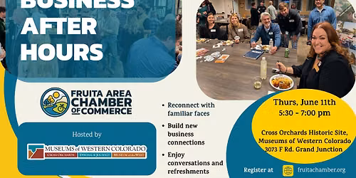 Business After Hours: Cross Orchards Historic Site