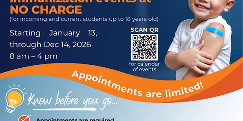 NO-CHARGE Immunization Event