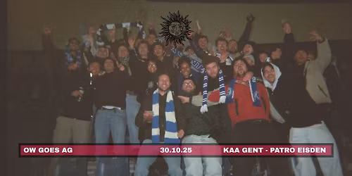 Met den OWE, Naar den AG vs PATRO EISDEN \ud83d\udd35\u26aa\ufe0f