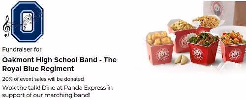 Dine and Donate @ Panda Express