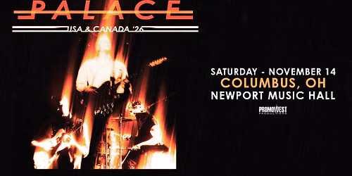 Palace \u2013 USA & Canada Tour 2026