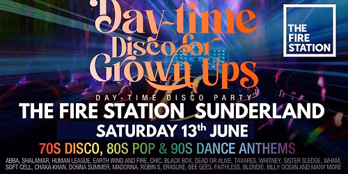 Daytime Disco for Grown Ups