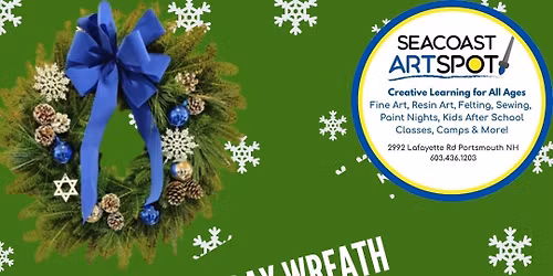 Holiday Wreath Making Workshop! $39