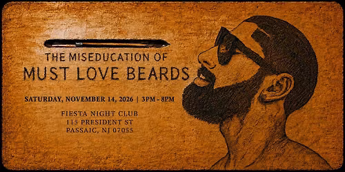 MUST LOVE BEARDS NJ (women's tickets)