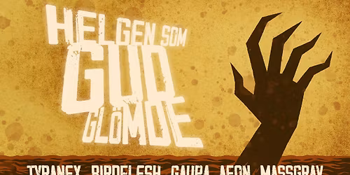 Helgen som Gud gl\u00f6mde 22-23 maj