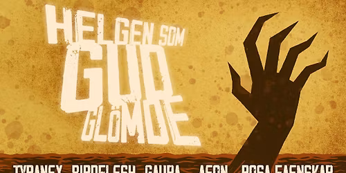 Helgen som Gud gl\u00f6mde 22-23 maj
