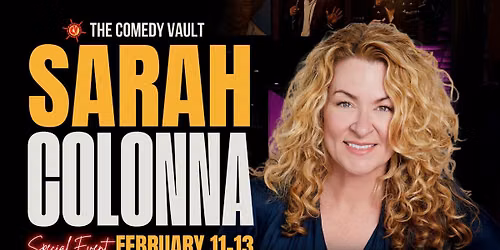 Sarah Colonna LIVE @ The Comedy Vault Batavia *Special Event*