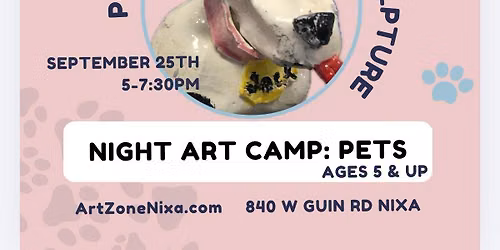 Night Art Camp: Pets