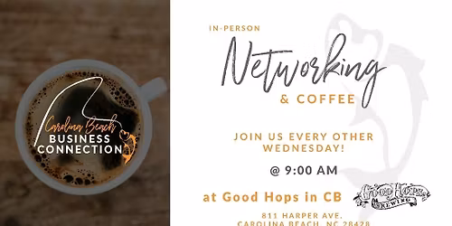 Networking and Coffee featuring Brett Nehlen with Storm Guard Roofing