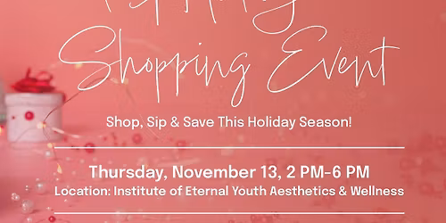 4th Annual Holiday Shopping Event