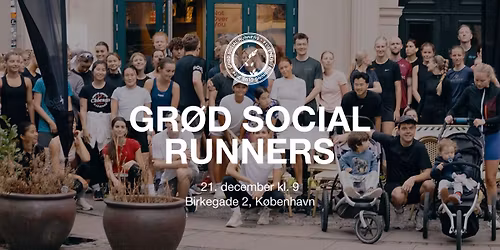 GR\u00d8D Social Runners K\u00f8benhavn (Risengr\u00f8d Special\ud83c\udf85\ud83c\udffc)