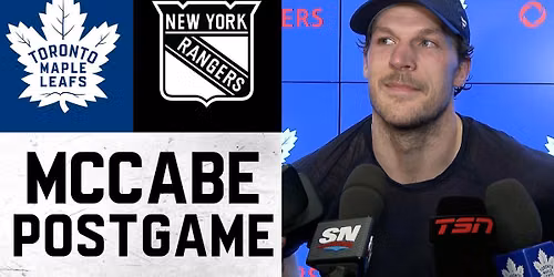 Toronto Maple Leafs at New York Rangers at Madison Square Garden
