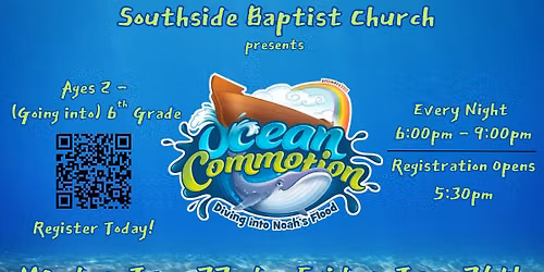 Vacation Bible School - "Ocean Commotion"