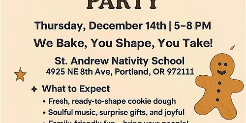 2nd Annual Soulful Cookie Decorating Party