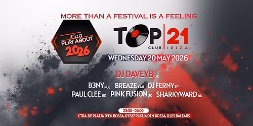 Opening Night Club Party @ Top 21 Ibiza